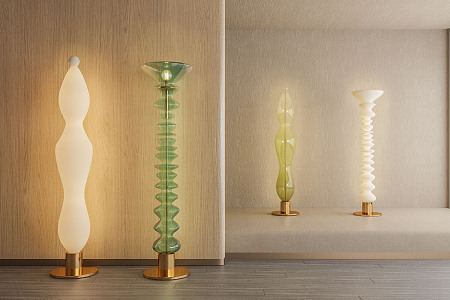 Modern floor lamp Simple floor lamp 3d model