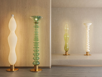 Modern floor lamp Simple floor lamp 3d model