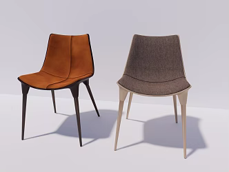 Nordic Dining Chair 3d model