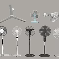 Different Types of Air Cooler Fans Including Ceiling Table Wall and Standing Models