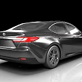 Toyota Modern Sedan With Sleek Exterior Design Front Grille And Alloy Wheels