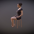 Seat Seat Child 3d model