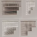 Modern Venetian Blinds in Different Colors and Styles for Home Window Decoration