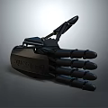 Intuitive Mechanical Arm Design Featuring Advanced Joints And Robotic Structure Details 3d model