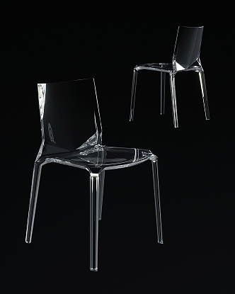 Modern single chair 3d model