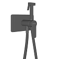 Modern Chrome Wall Mounted Shower Faucet With Handheld Shower Head And Sleek Design