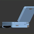 Modern game console Nintendo game console 3d model