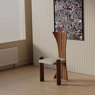 Modern Dining Chair 3d model