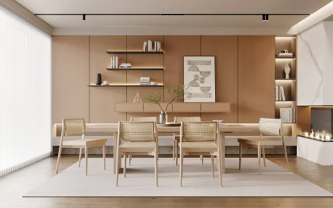 The Silent Restaurant 3d model