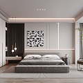 Modern Bedroom 3d model