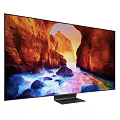 Sleek Modern TV With 75 65 55 Inch Sizes And Vibrant Canyon River