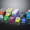 Colorful Toy Car Themed Kids Furniture With Playful Design For Children Room