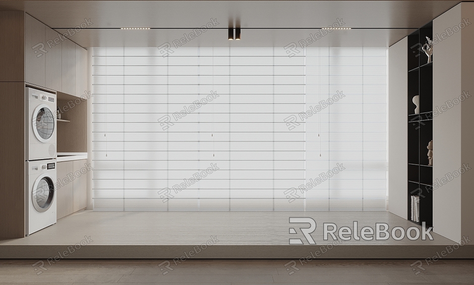 Modern venetian blinds model