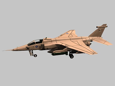 Modern Passenger Plane Flying In Sky With Sleek Aerodynamic Design Features 3d model
