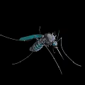 Mechanical Mosquito Electronic Device With Metal Components Green Accents And Insect Control Features