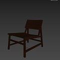 Sofa Single Sofa Seat Casual Sofa Single Chair 3d model