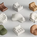 Stylish Lazy Sofas In Various Designs And Different Color Options For Comfort