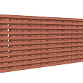 Building Exterior Wall Design With Various Perforated Brick Patterns And Textures 3d model