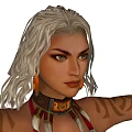 Modern Game Character Three Kingdoms Unparalleled Character Woman 3d model