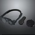 Advanced Interactive VR Headset System With Wireless Controllers And Base Station