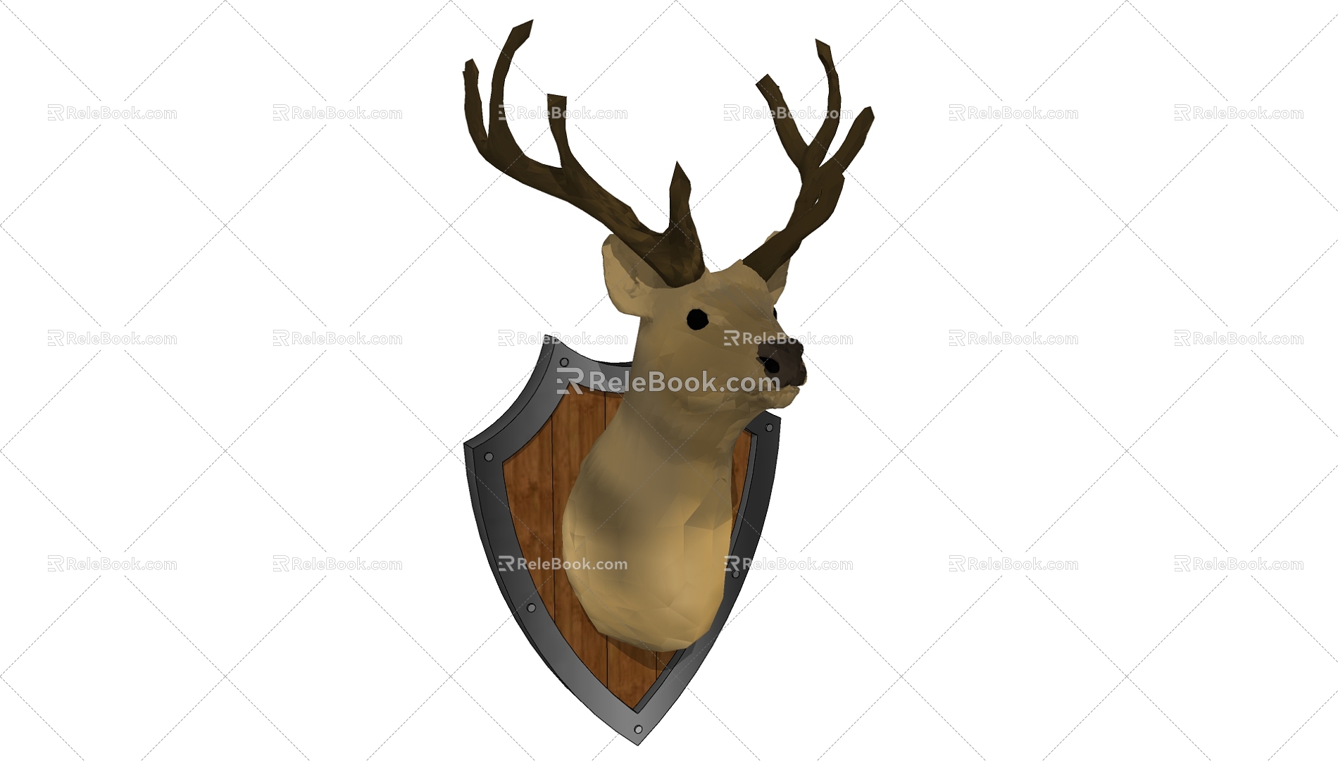 Animal Wall Decoration 3d model