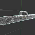 Rusted Red Military Submarine Vessel With Weathered Exterior And Command Tower
