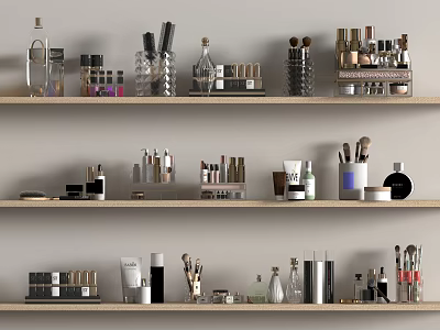 Cosmetics Skincare 3d model