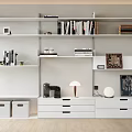 Modern Bookshelf Bookcase Bookshelf 3d model