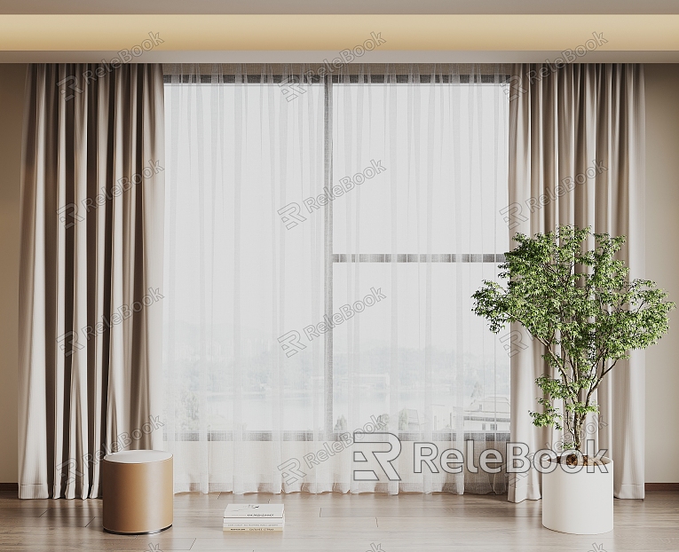 Modern Curtains model