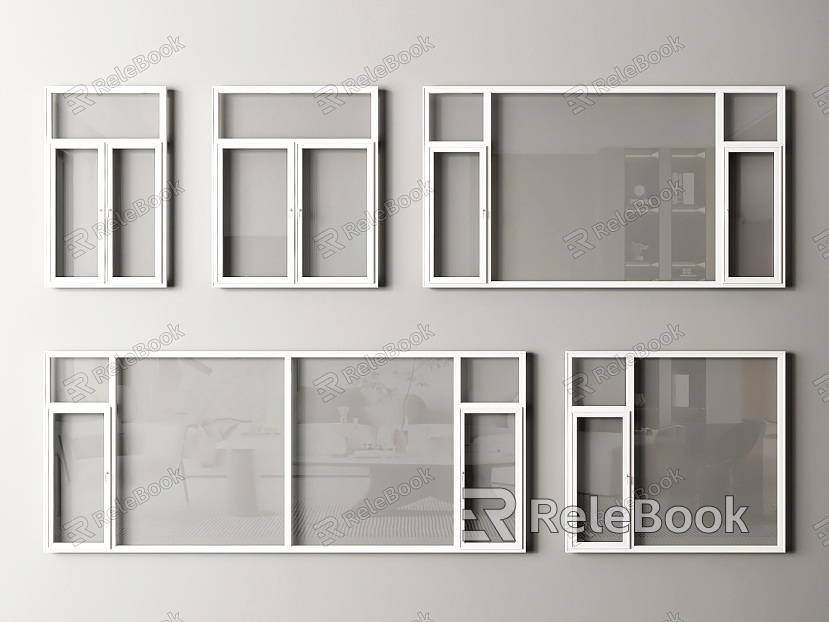 Modern windows casement windows bay windows window subsystem windows floor-to-ceiling windows windows model