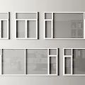 Modern windows casement windows bay windows window subsystem windows floor-to-ceiling windows 3d model