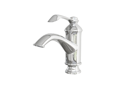 Metal faucet model