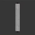 modern train light rail 3d model