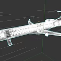 Delta Connection Airplane With White Body Open Door Boarding Stairs And Red Blue Tail