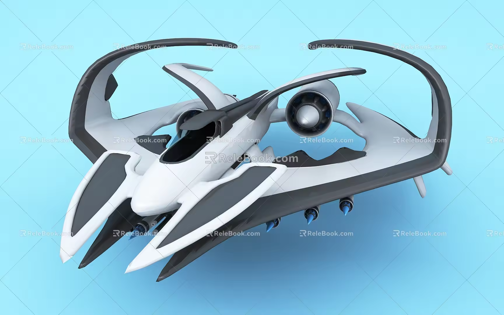 Fighter Future Fighter Personality Fighter Future Fighter Technology Exhibits Aviation Exhibits 3d model