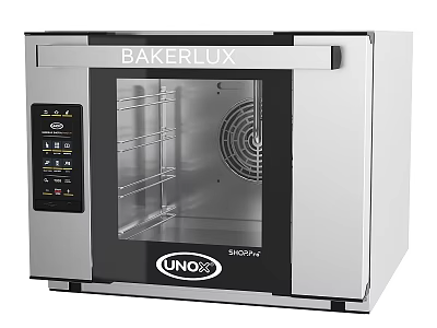 Bakerlux UnoX Sinfony Stainless Steel Kitchen Oven With Digital Control And Glass Door 3d model