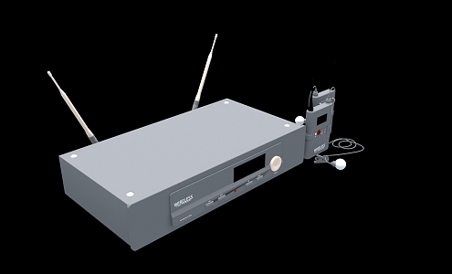 Program Recording Equipment 3d model