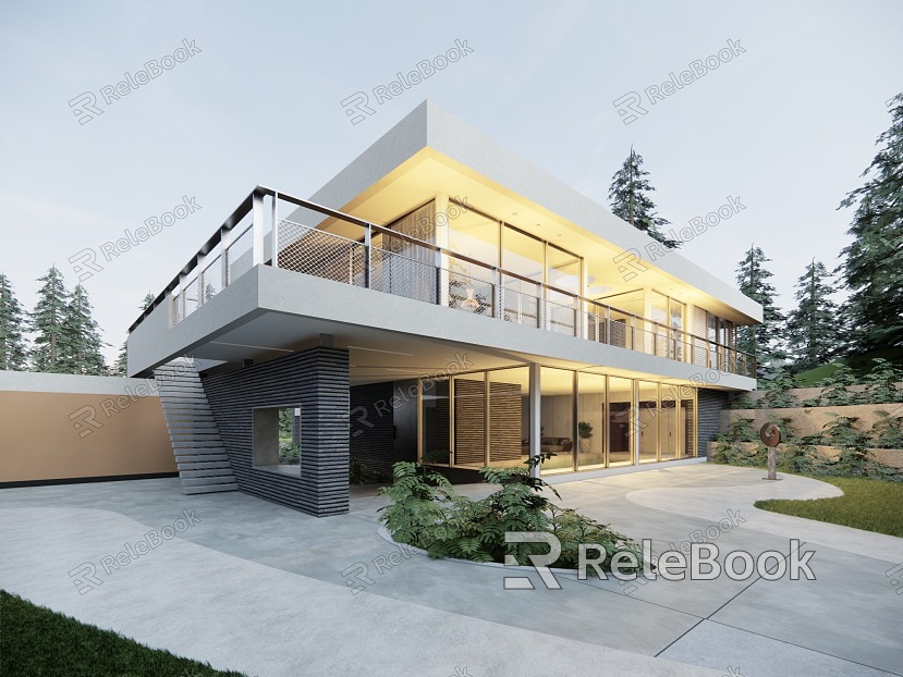 Modern Villa Homestay model