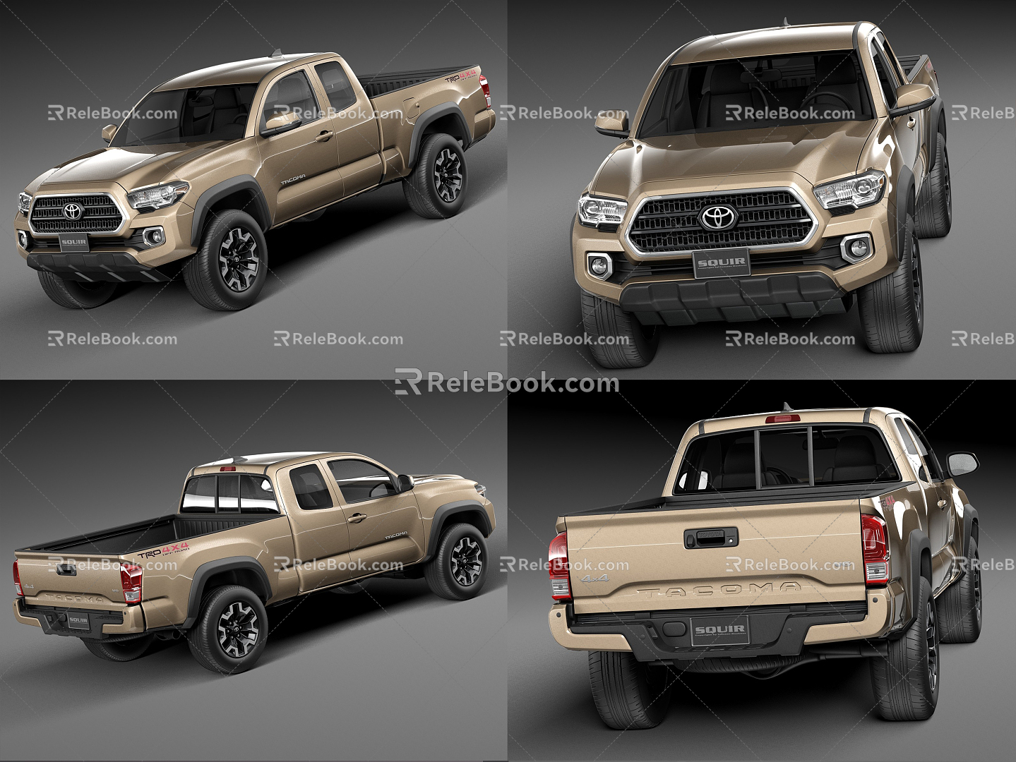 Hyundai Toyota Pickup 3d model