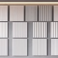 Various Textured Wall Panels with Different Designs for Modern Interior 3d model