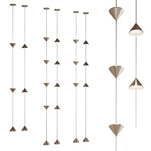 Modern chandelier 3d model