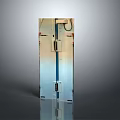 Vertical Industrial Metal Cabinet With Lock Mechanism And Electrical Connections Structure