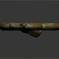 Bronze Coiled Snake Sculpture with Patina Finish and Artistic Design