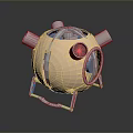 Sci-fi Capsule Space Capsule Hibernation Capsule Freezing Capsule Rest Capsule Rest Capsule 3d model