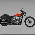 Red Black Classic Cruiser Motorcycle With Chrome Frame Spoked Wheels And Shiny Surface