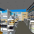 DALI Large Pharmacy Store With 24 Hour Service And Well Stocked Shelves