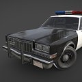 Dodge Foreign Instructor Police Car 3d model