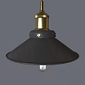 Modern Pendant Lights With Metal Frames Decorative Bulbs And Various Designs 3d model