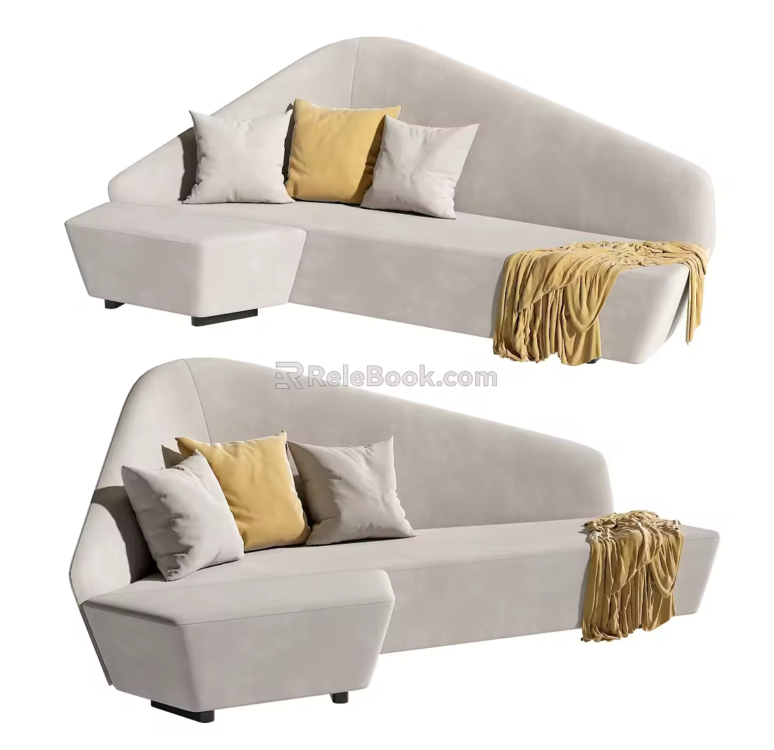 Multiplayer Sofa 3d model