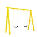 Outdoor Swing Children's Swing Venue Swing Swing Rack Swing 3d model